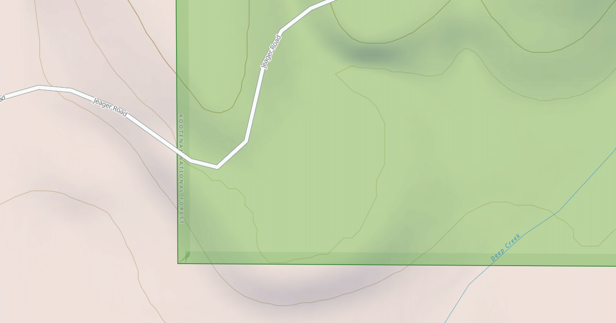 Map preview of DEEP CREEK A