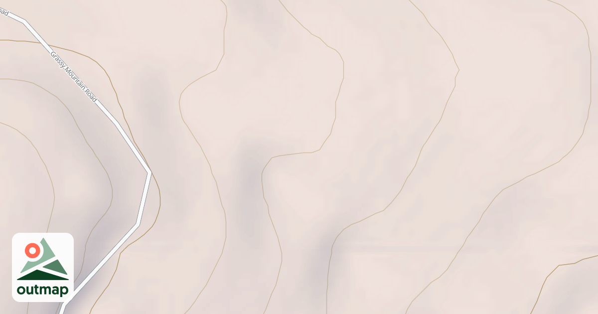 Map of GRASSY MOUNTAIN SPUR 117