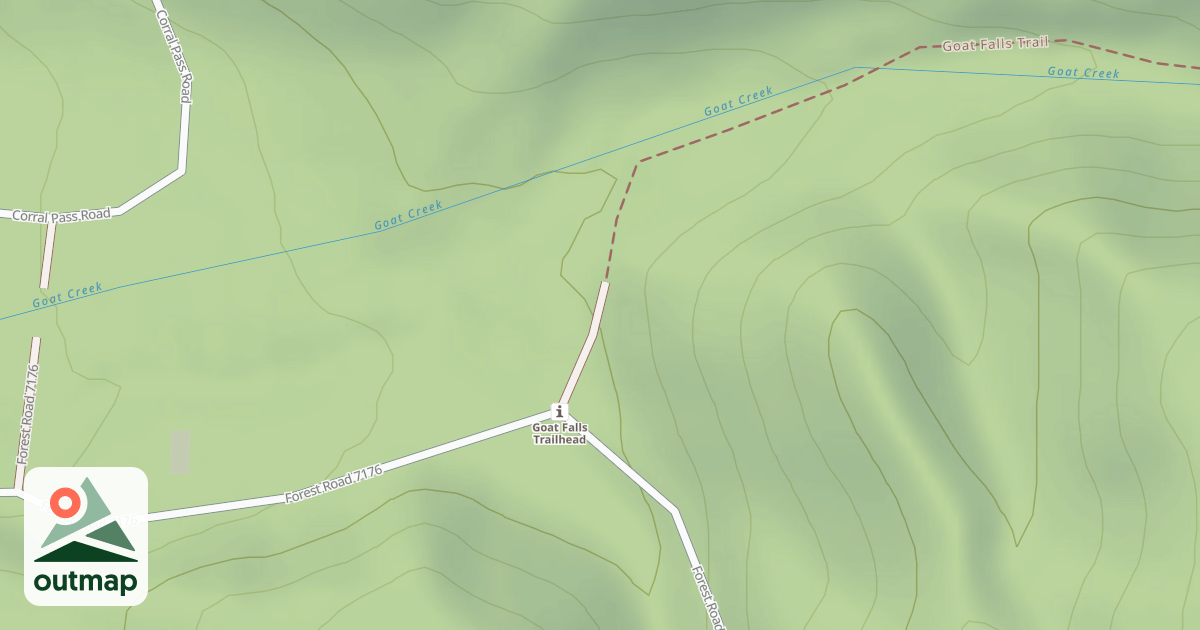 Map of TRAILHEAD ACCESS