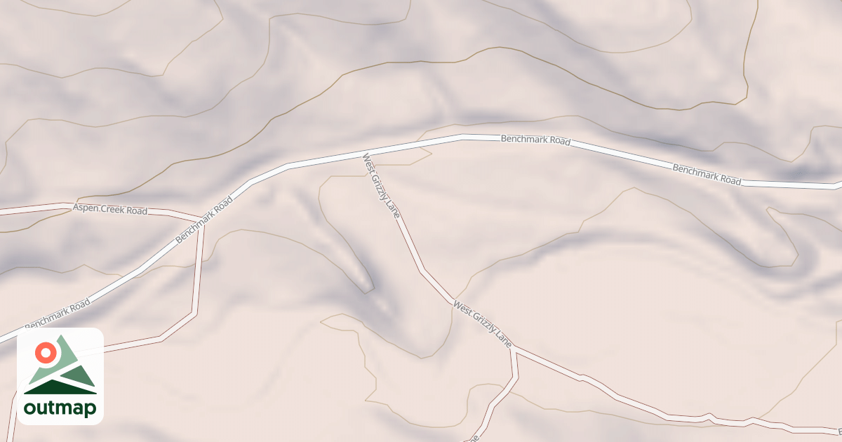 Map of DOUBLE FALLS EAST TRACT ACCESS