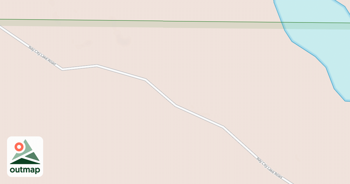 Map of Bay City Lake Trail