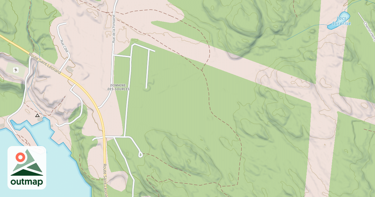 Map of Saguenay Quad Trails 23