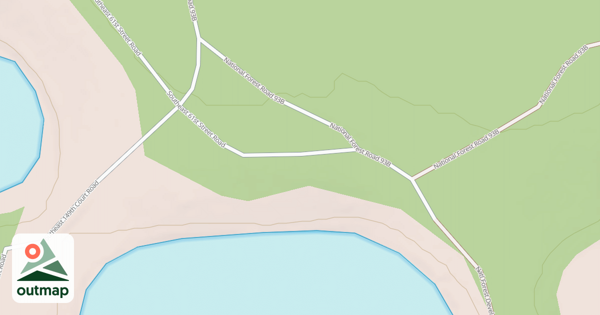 Map of ROUND LAKE