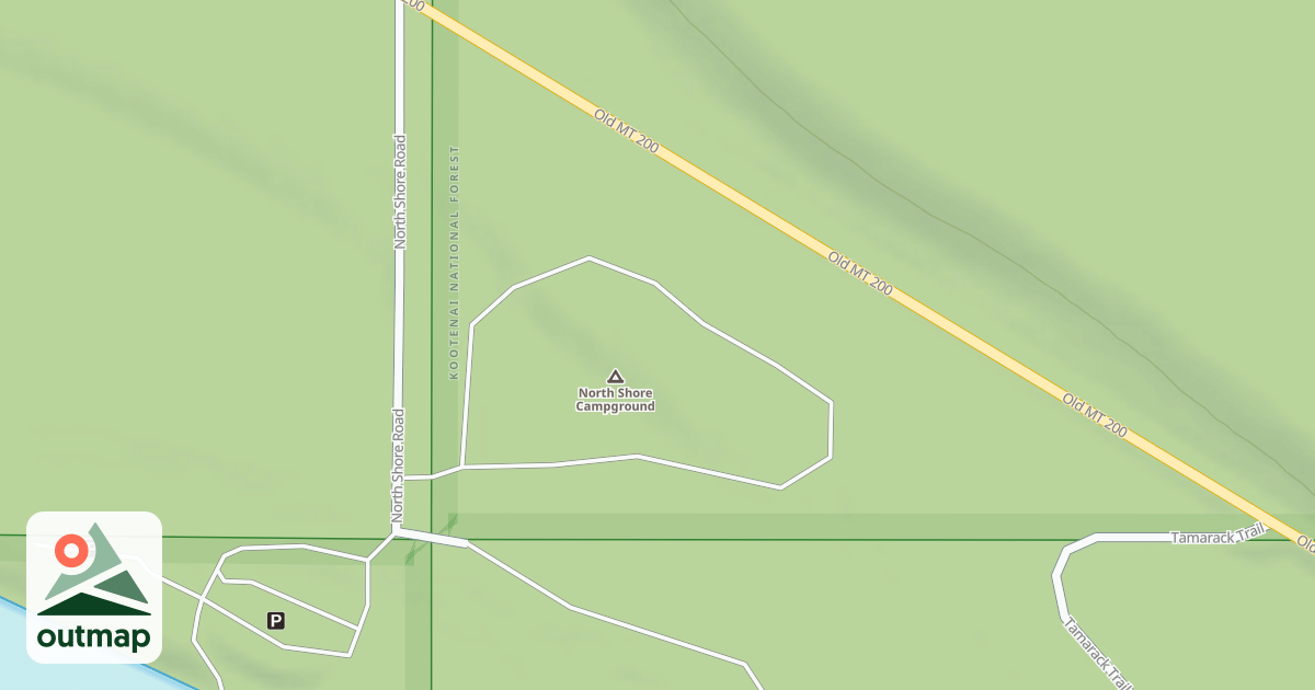 Map of NORTH SHORE CG A