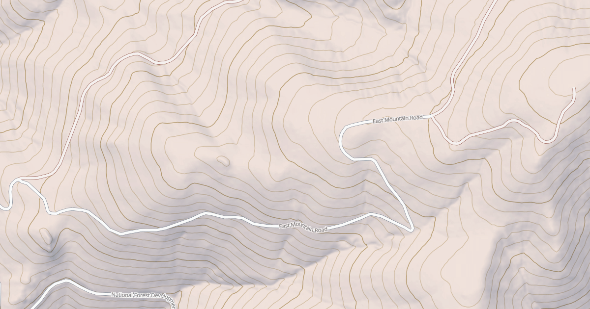 Map preview of EAST MOUNTAIN LOOKOUT