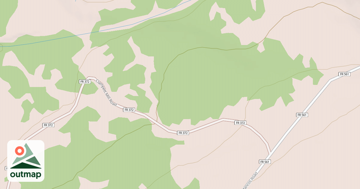 Map of WEST MANCOS E1