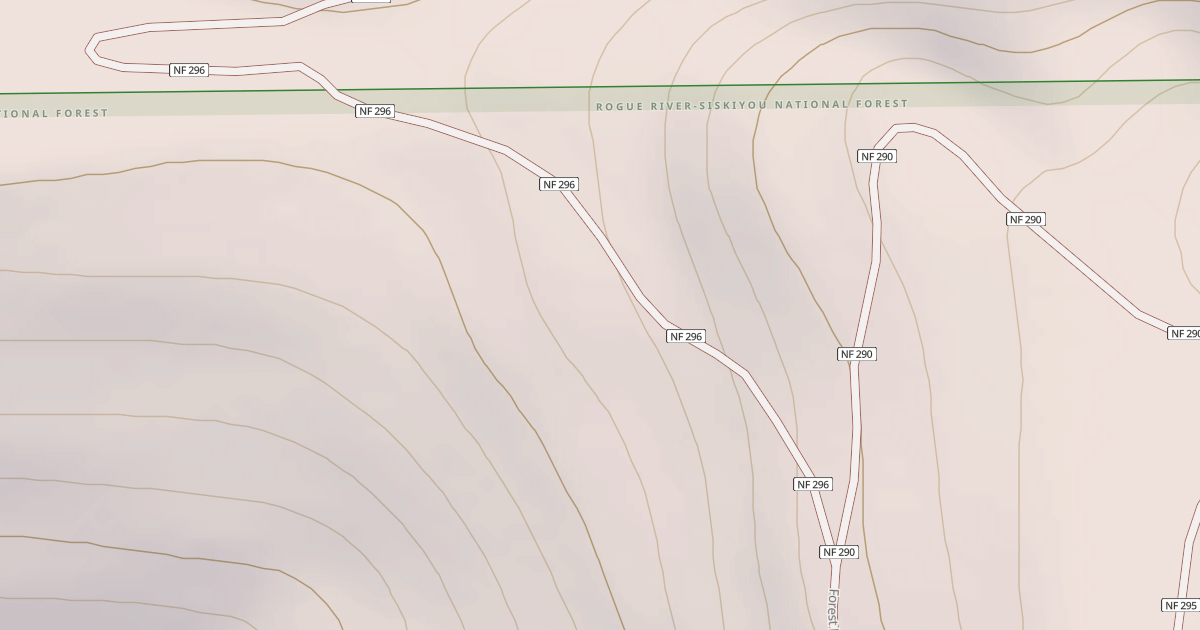 Map preview of USFS Motor Vehicle Use Map Roads {020A3325-7143-4F61-A835-360734ECBF3D}