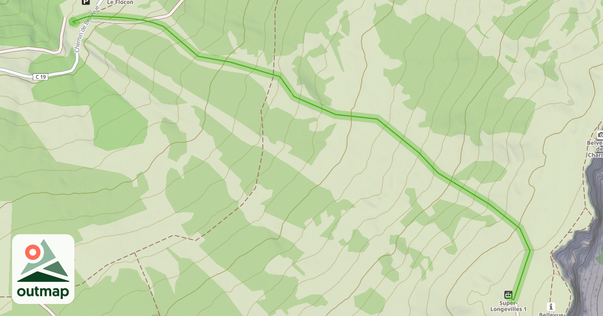 Map of Gentiane