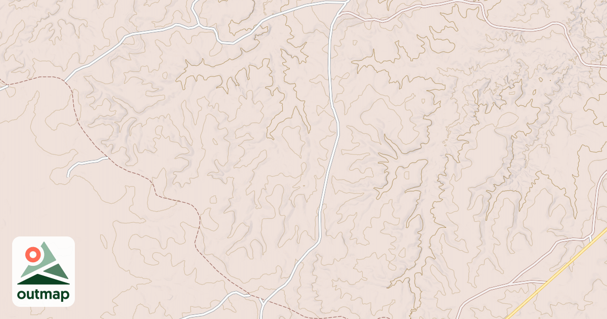 Map of USFS Motor Vehicle Use Map Roads {A4E1D100-D7B9-42AE-870F-71C2D853CC5F}