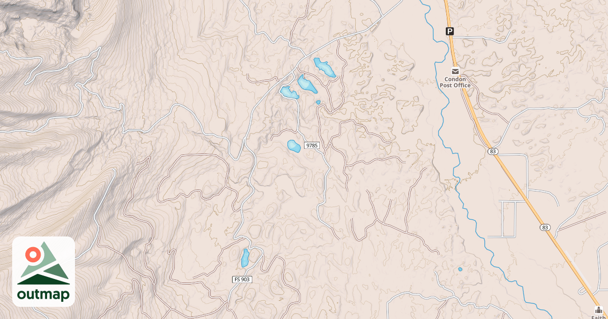 Map of COLD CREEK