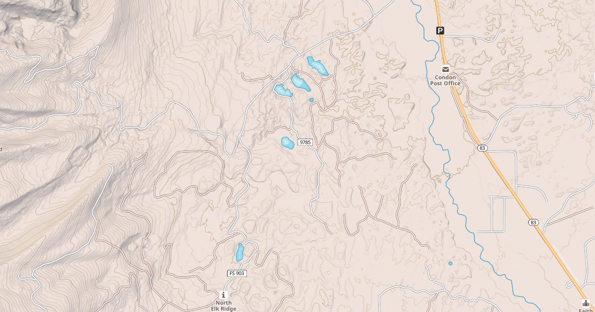 Map preview of COLD CREEK