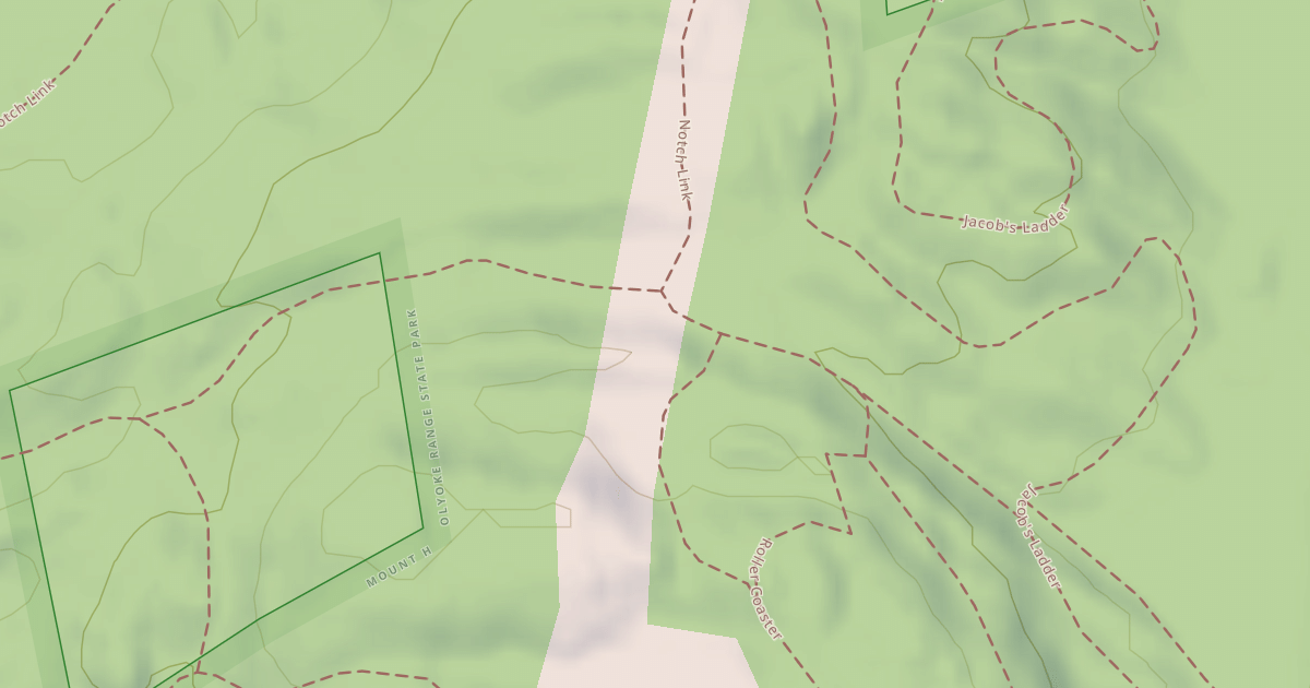 Map preview of Roller Coaster Trail