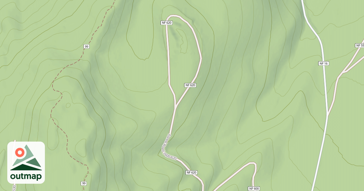 Map of BLACK PINE PIT