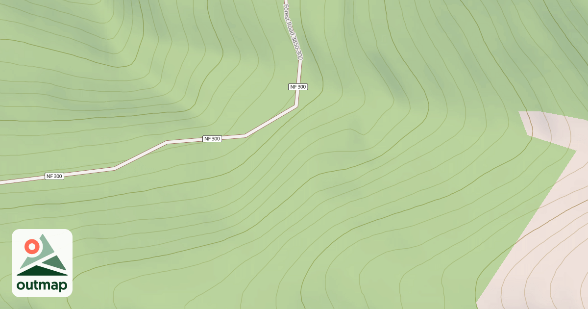 Map of BULLDOG - SWITCHBACK TS'S