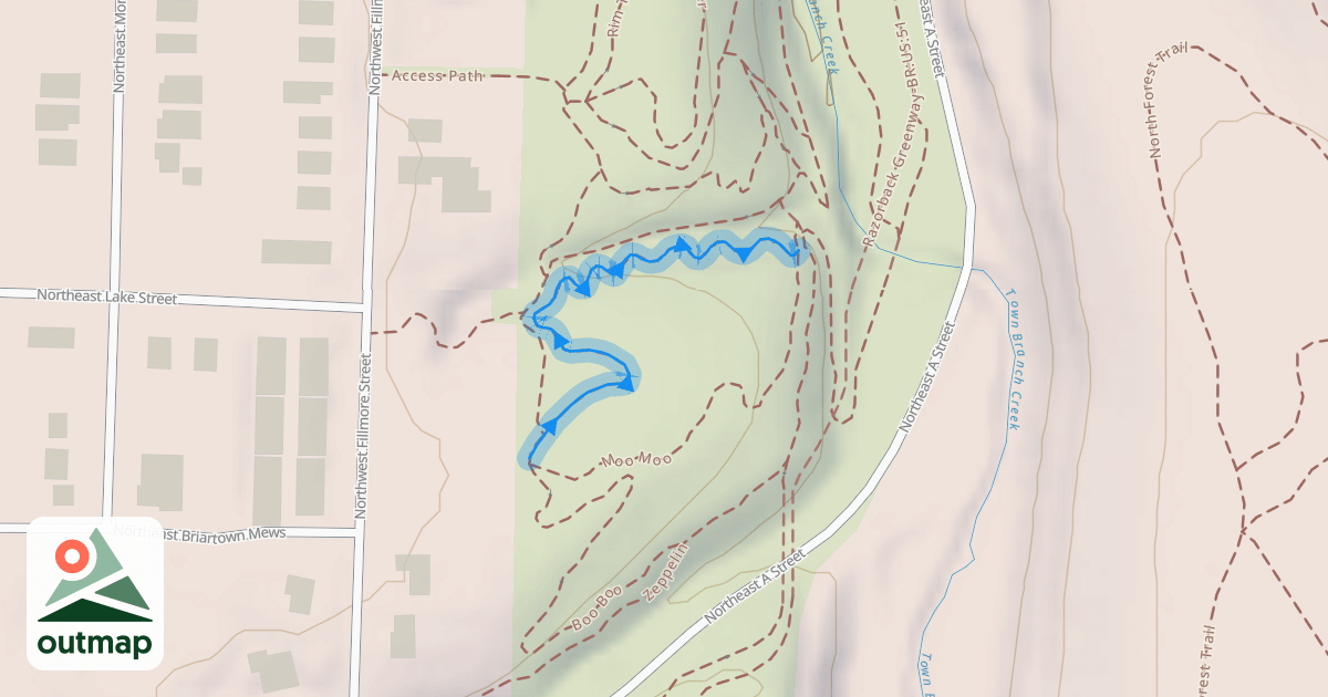 Map of Choo Choo