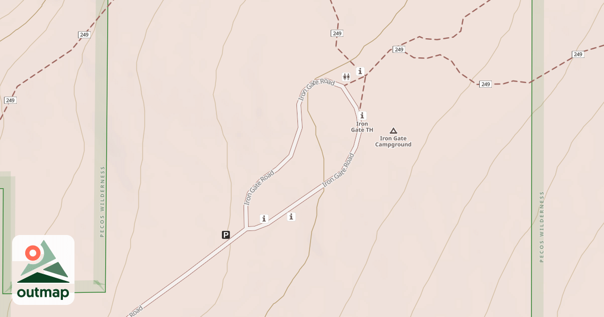 Map of USFS National Forest System Roads {4DECB288-2795-4854-AEA3-09FC0F1E878E}