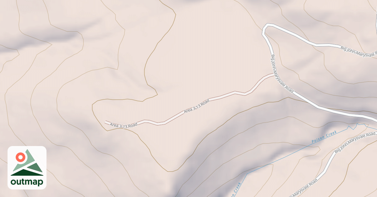 Map of AREA 3-13