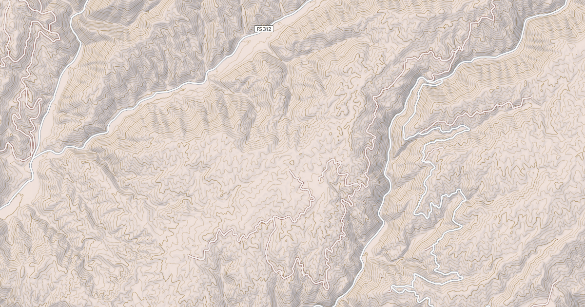 Map preview of Crooked Pike Loop