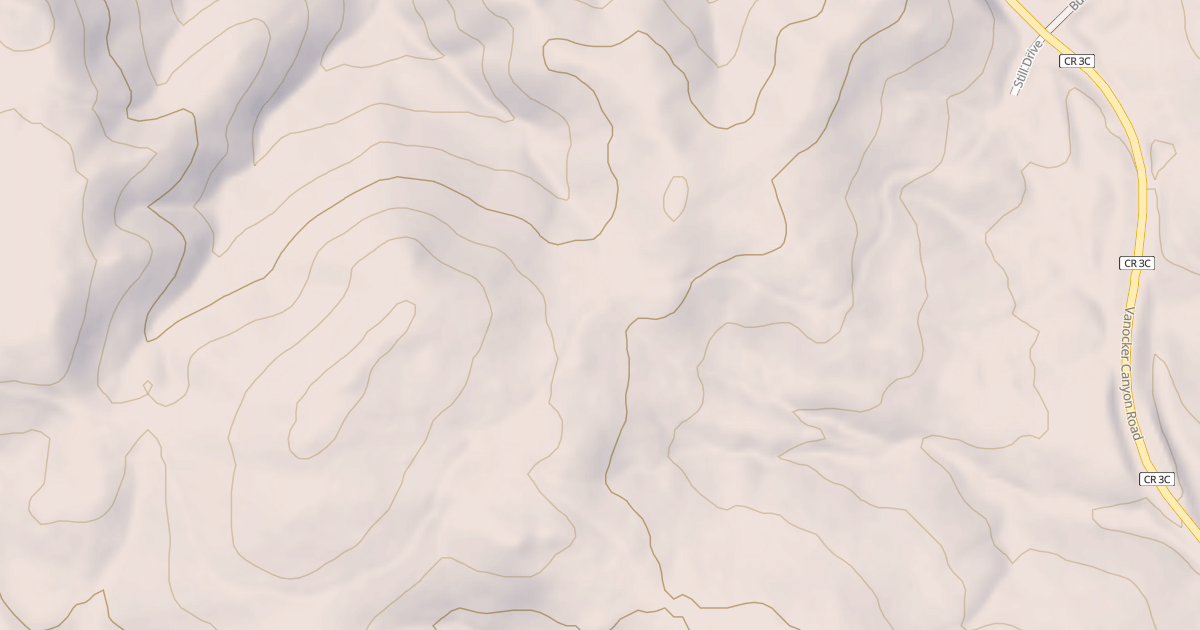 Map preview of VANOCKER CANYON BR 2G