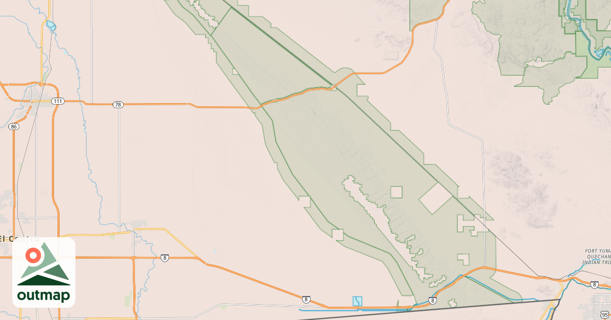 Map of BLM National GTLF Public Motorized Roads ec11f532-c3db-4488-9f09-727b63b4a472
