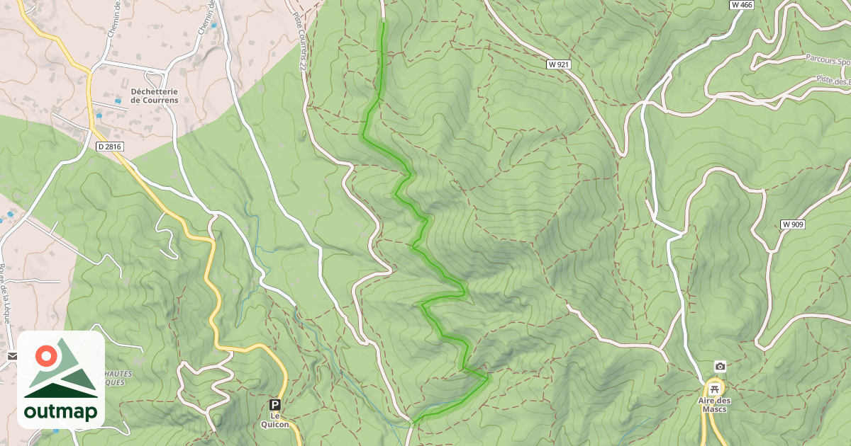 Map of Circuit des Amis de la Nature