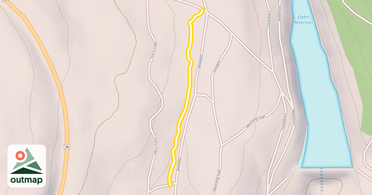 Map of Adventure Trail