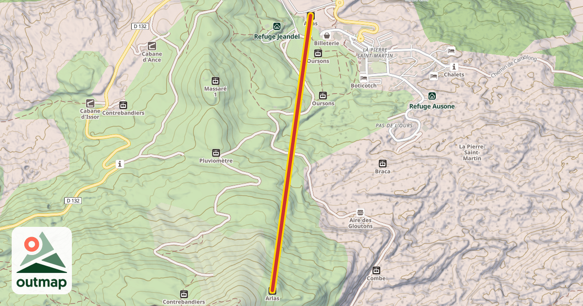 Map of Arlas