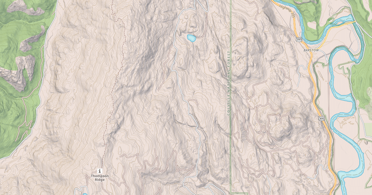 Map preview of USFS Motor Vehicle Use Map Roads {9B8B3538-E835-4D6F-85FD-9F3778913768}