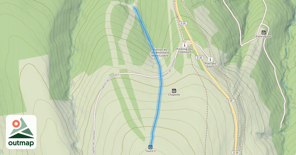Map of Prat Nau