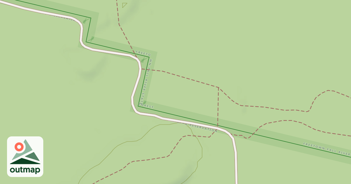 Map of Canfield Trail