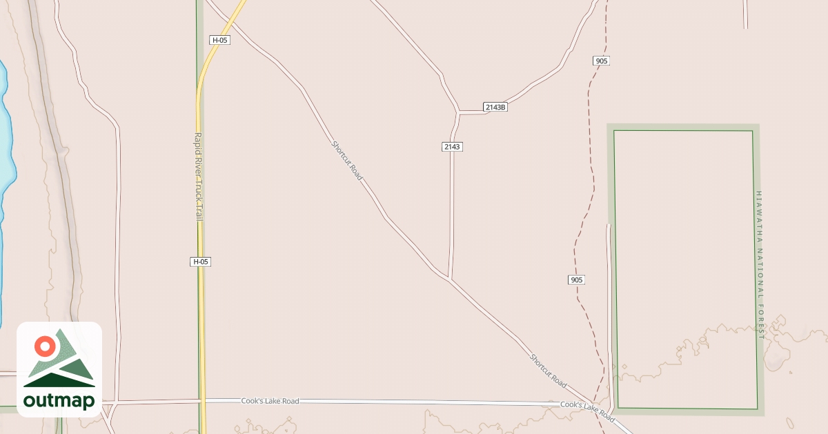 Map of SHORTCUT