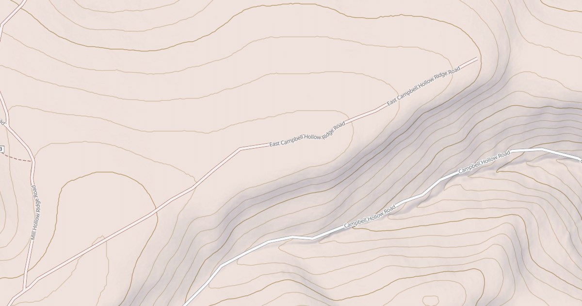 Map preview of EAST CAMPBELL HOLLOW RI*