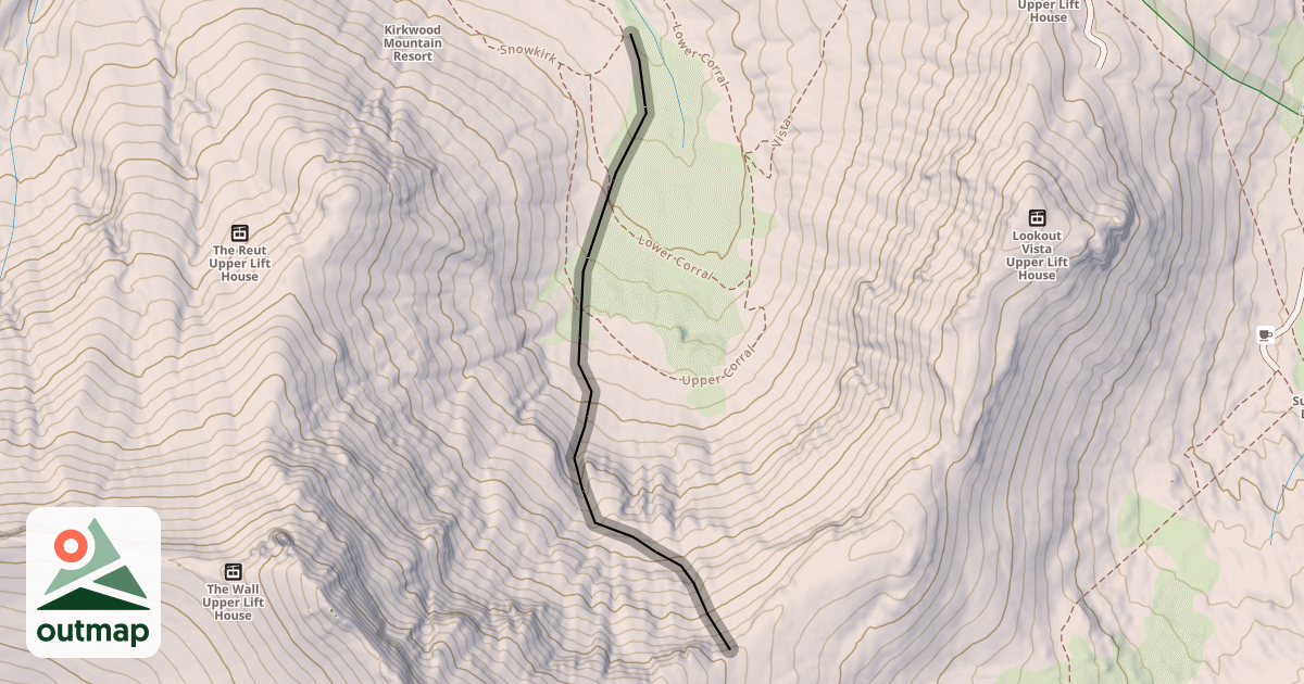 Map of Thunder Saddle