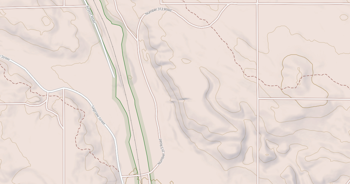 Map preview of Ogemaw Hills Trail