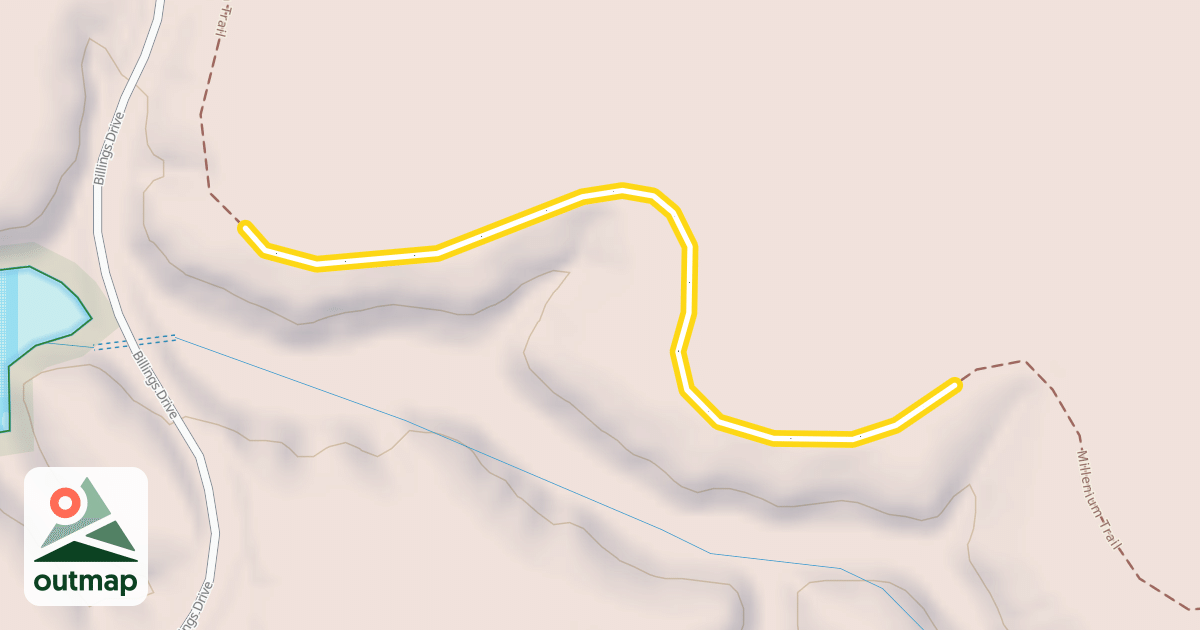 Map of Millenium Trail