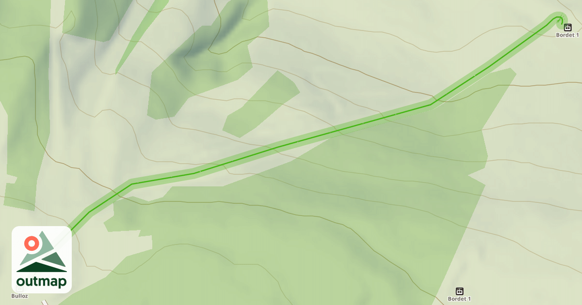 Map of Le Retour