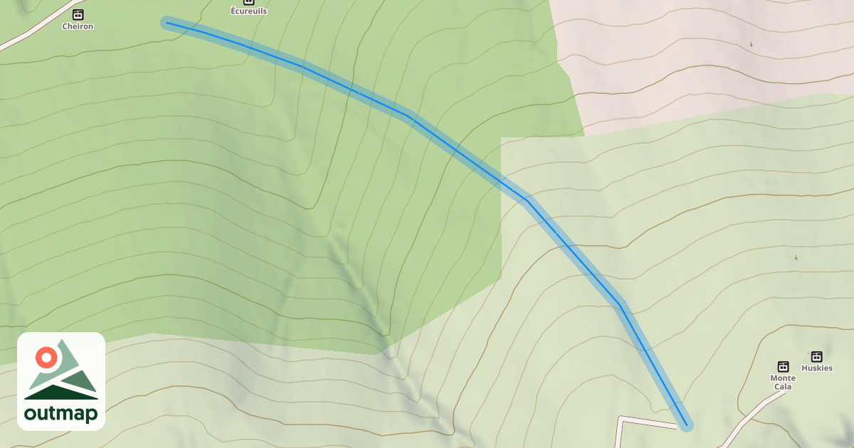 Map of Le Tétras