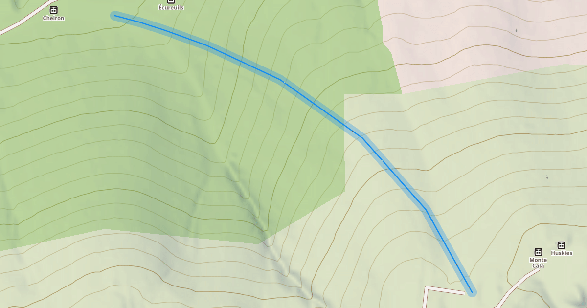 Map preview of Le Tétras