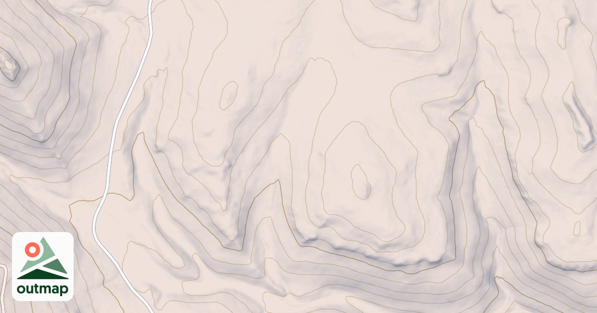 Map of BOMBARD DRAW BR 1B