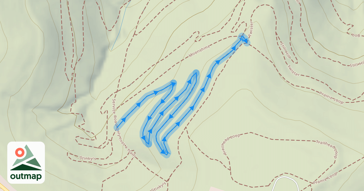 Map of Stinky's