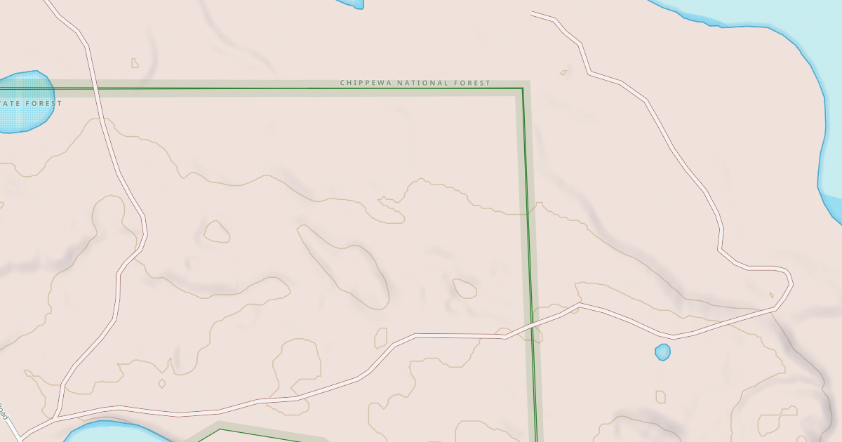 Map preview of DAVID LAKE ROAD SPUR A