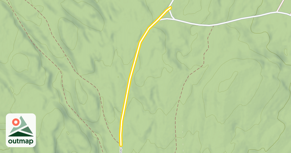 Map of Route des Leuses
