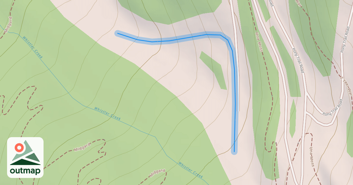 Map of Vaurnet Beach