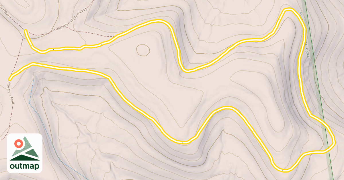 Map of Leonard Run Loop