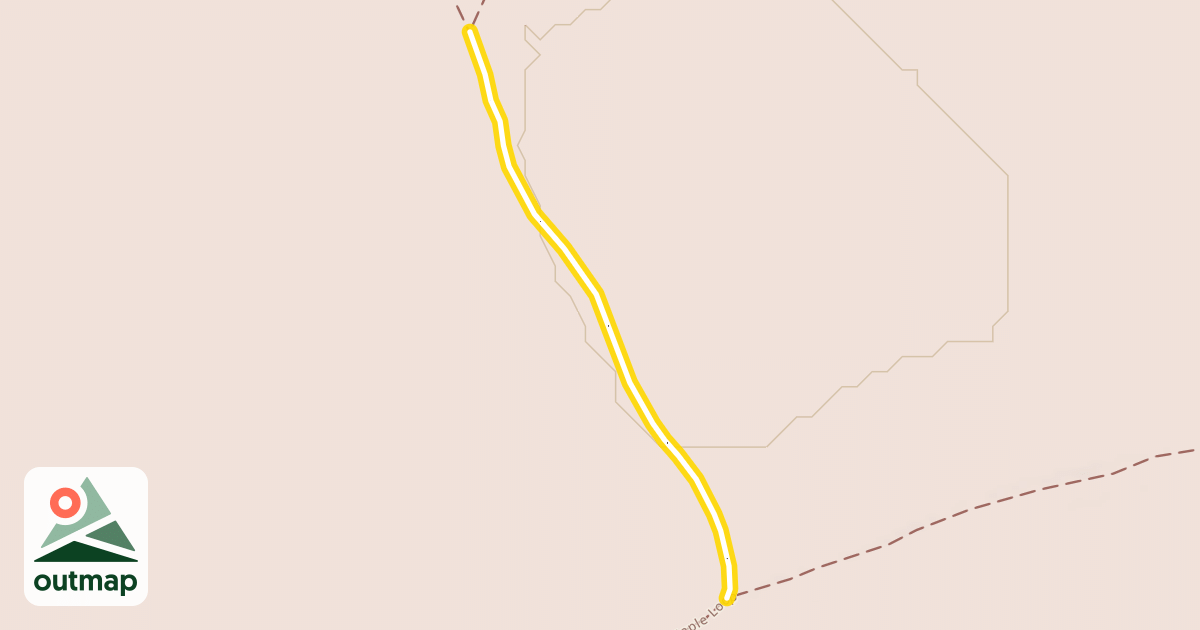Map of Upland Loop