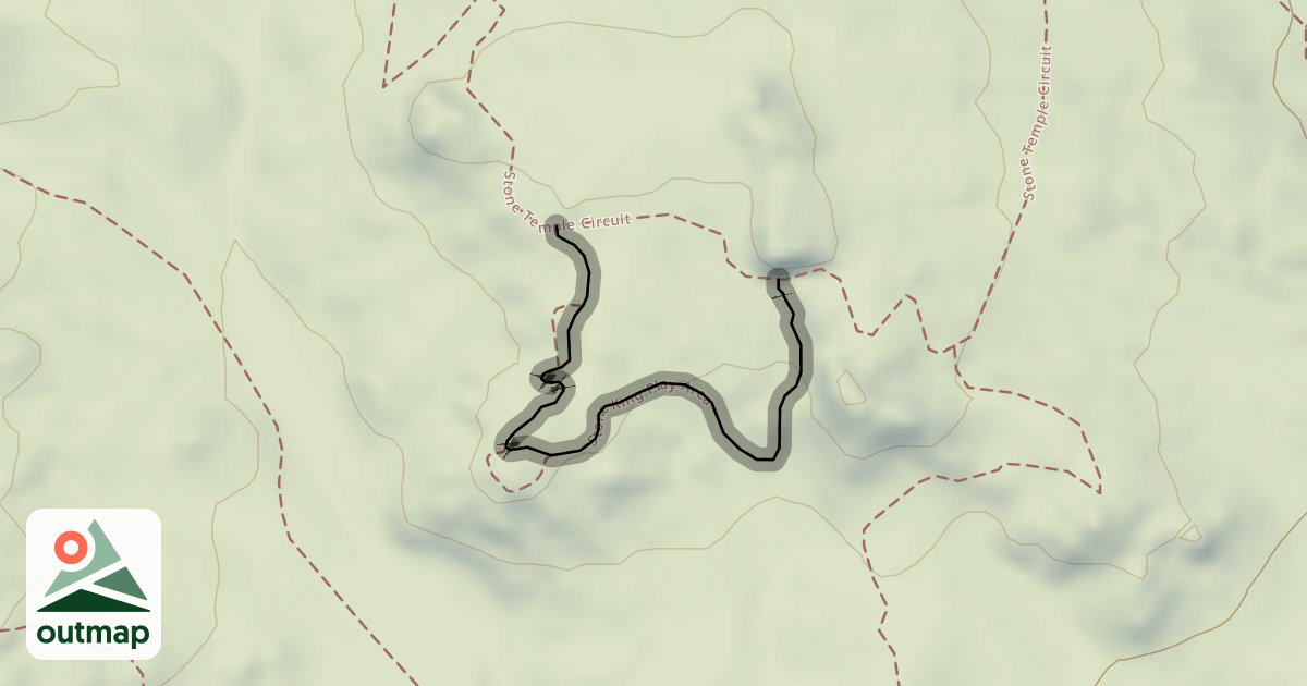 Map of Stone King Play Area