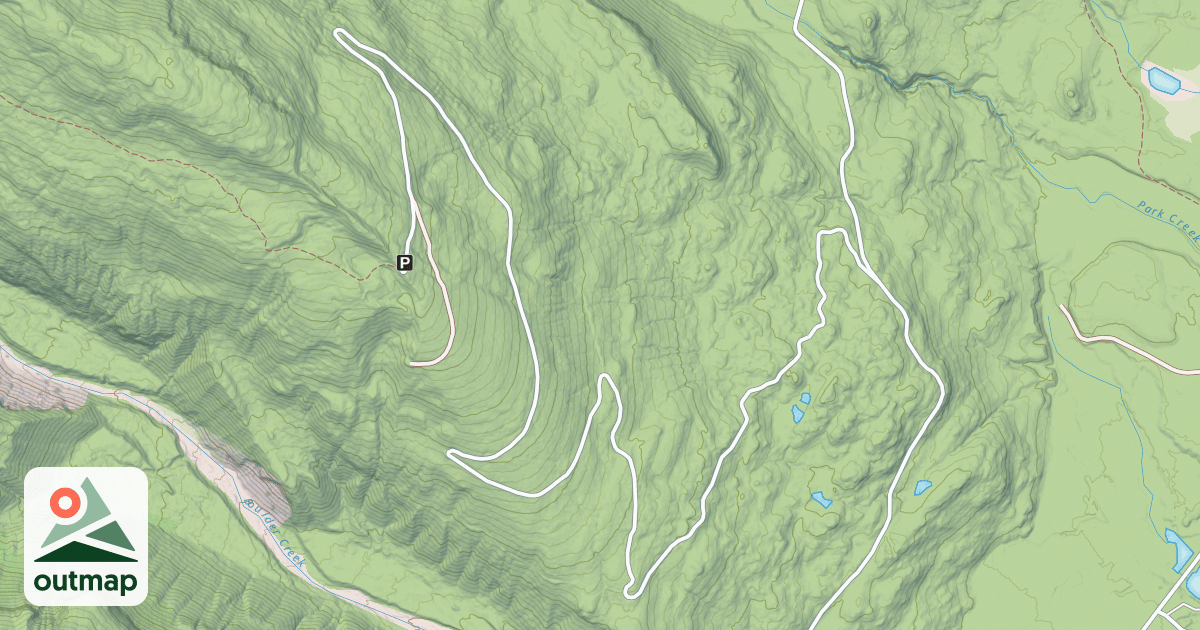 Map of BOULDER RIDGE