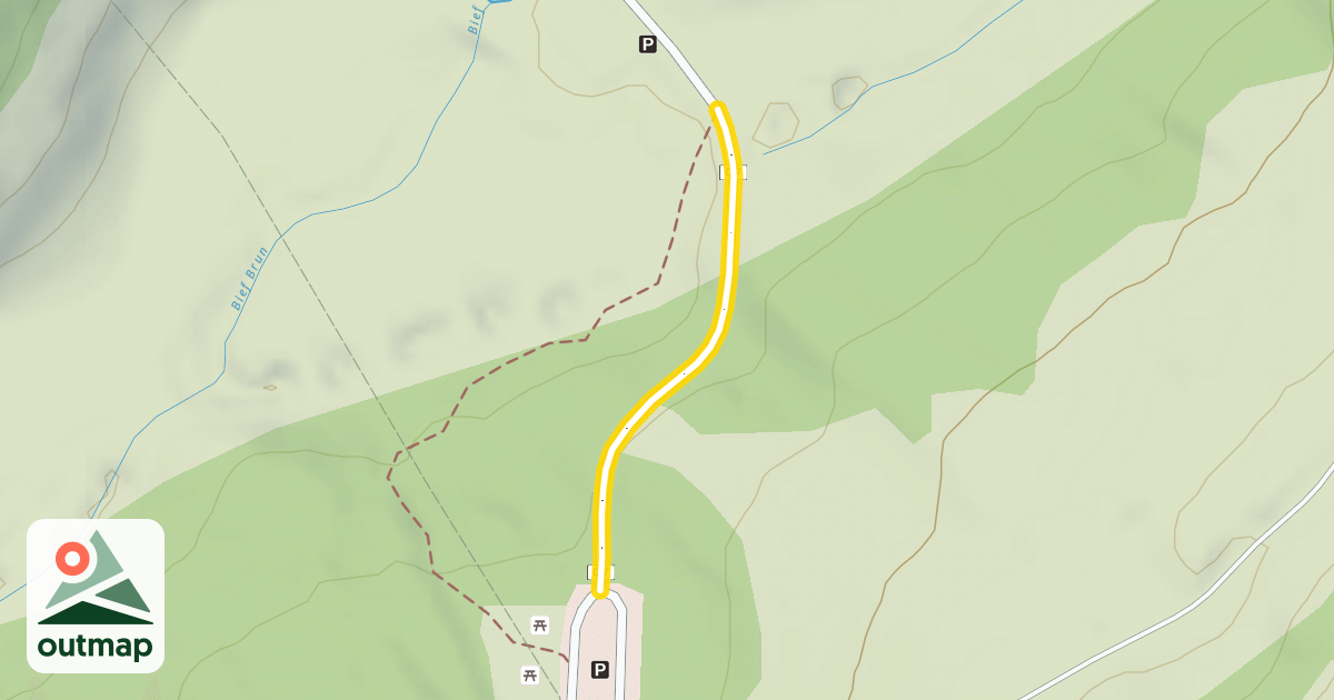 Map of Route de la Borne au Lion