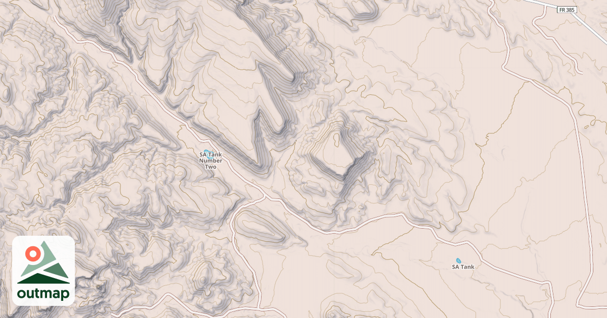Map of 4027 N
