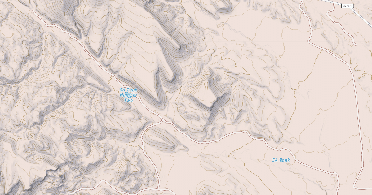 Map preview of 4027 N